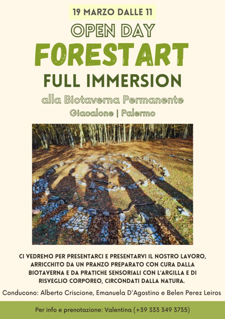 forest art corsi madonie immersione naturale